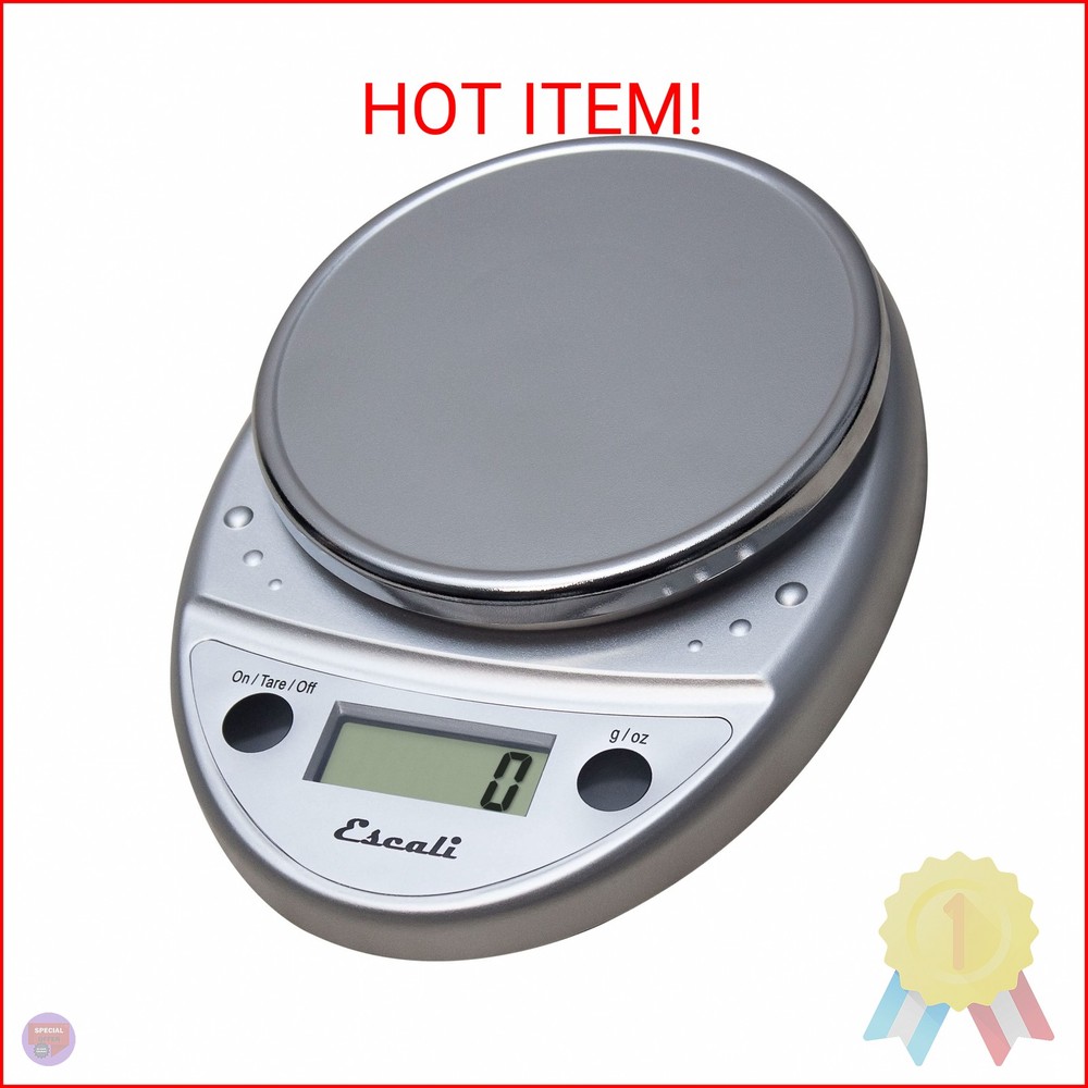 Escali Primo Digital Food Scale Multi-Functional Kitchen Scale and Baking Scale