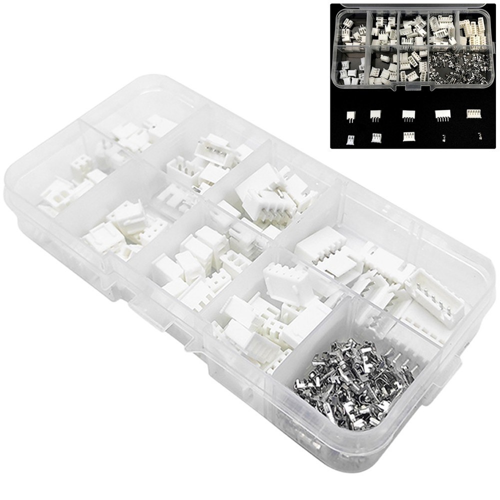 Complete 230Pcs PH Connector Set Easy Crimping Reliable Performance