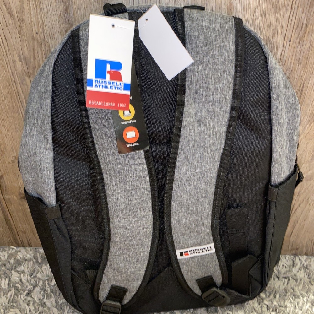 🔥NWT🔥 Russell Athletic 18” Backpack, Grey/Black