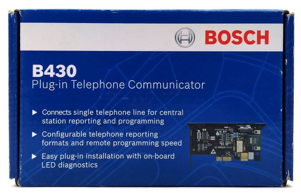 Bosch Security B430 Plug in Communicator Telephone Module Easy Installation