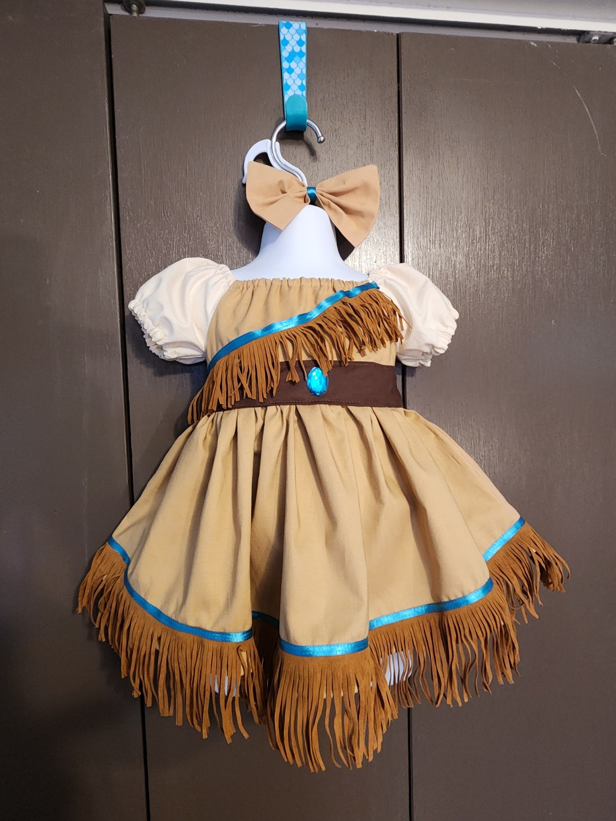 Disney Pocahontas Indian dress 3m-6Y Vacation/Birthday