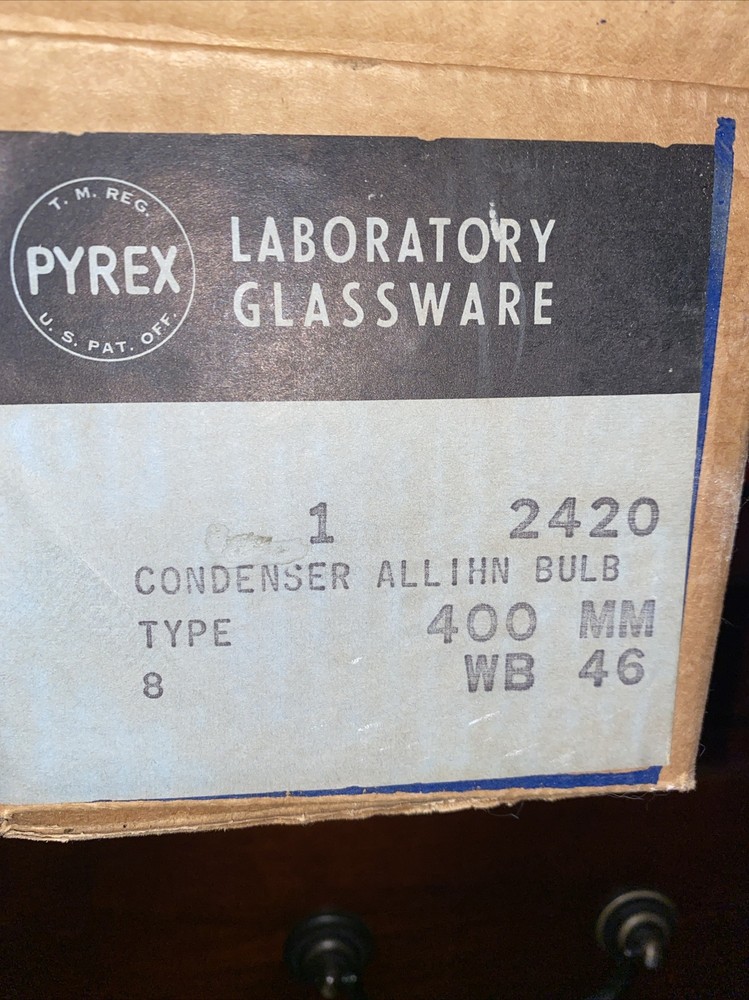 Pyrex Condensar Alihn Type 8. 400 MM