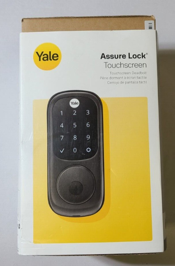 Yale Assure Lock Touchscreen - Matte Black