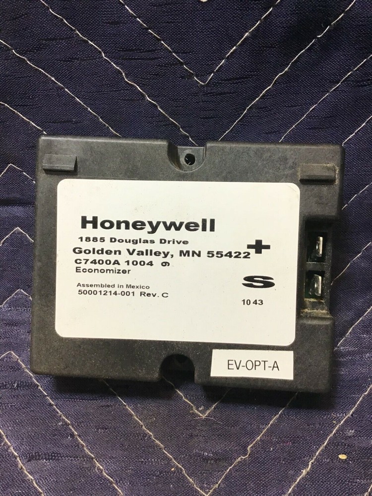 Honeywell C7400A1004 Solid State Enthalpy Sensor Economizer REV C - Used