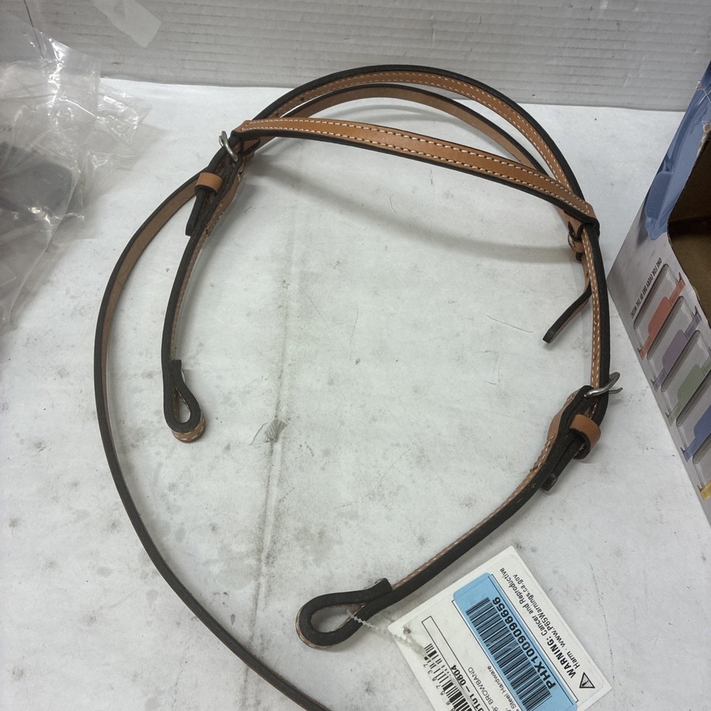 Circle Y HS-ARAB-5/8” Browband Plain 0101-0804