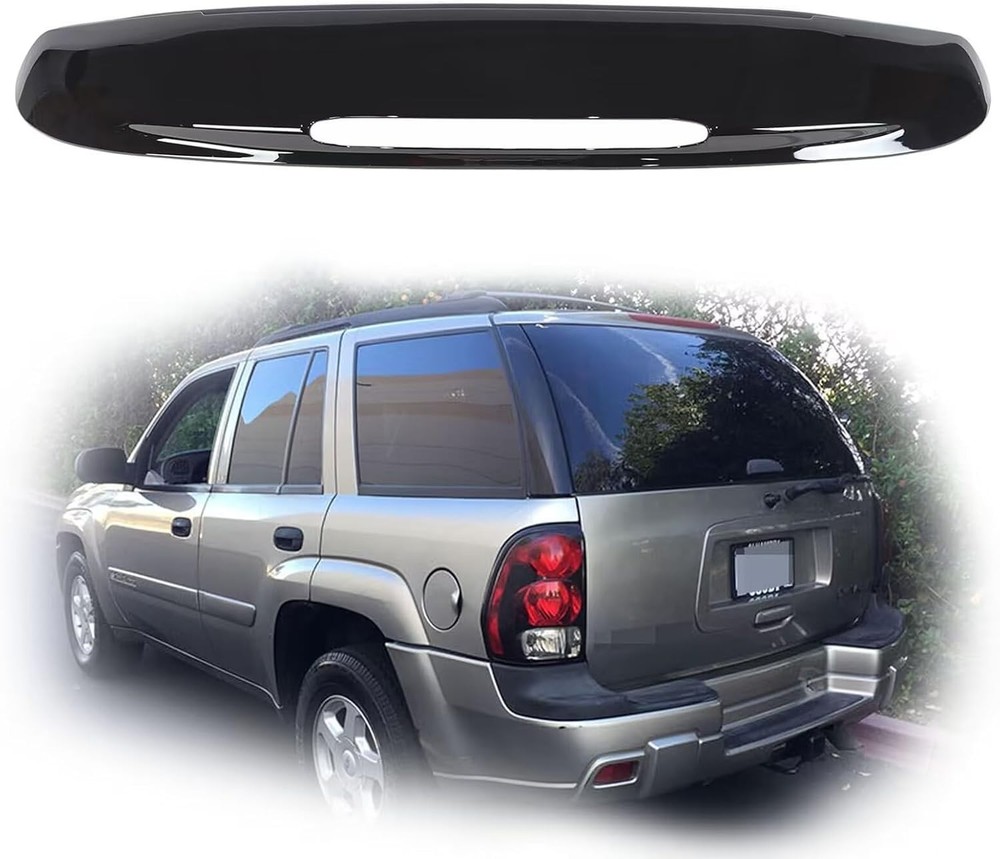 Upper Tailgate Molding Fits 2002-2009 Trailblazer Material Plastic