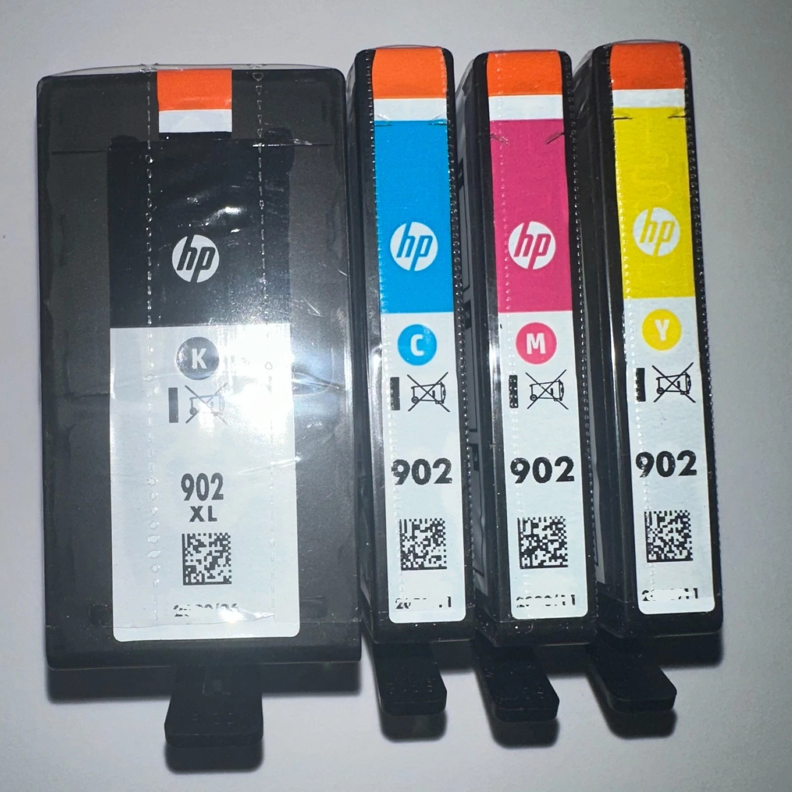 HP 902XL Genuine Black HP 902 Regular Color Ink Cartridges