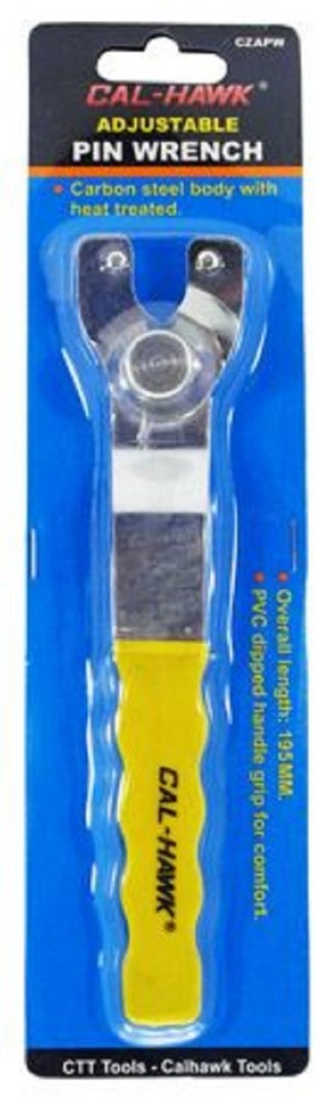 Adjustable Universal Angle Grinder Spanner Flange Hub Pin Wrench Hand Tool - NEW