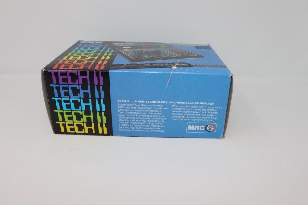 MRC Tech II Railmaster 2400 Train Controller Power Pack W/ Box and Instructions