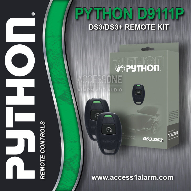 Python D9111P 1-Way Remote Control Kit With Antenna For DS3 and DS4 Systems