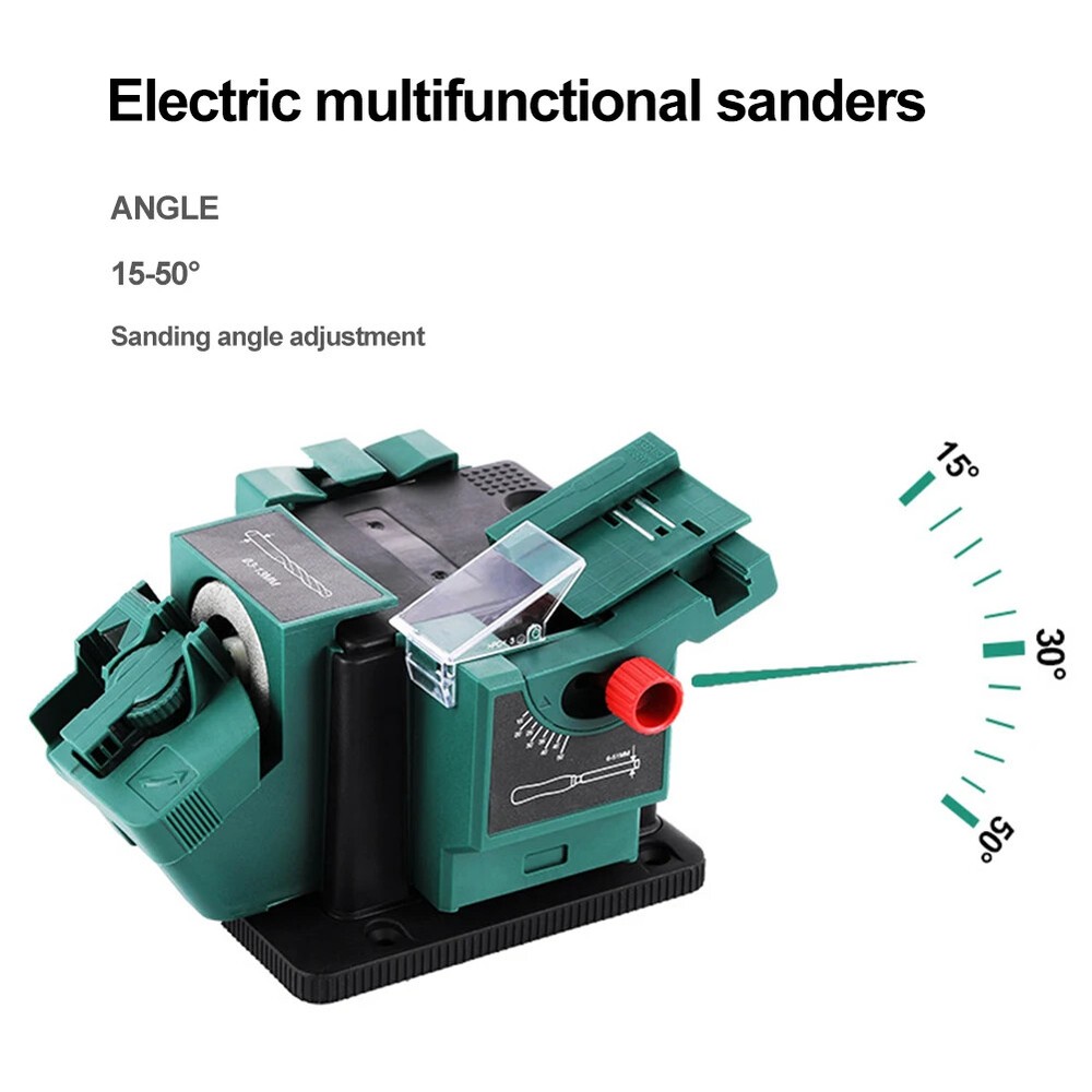 Multifunctional Electric Drill Bit Sharpener Bench Mounting Sharpening