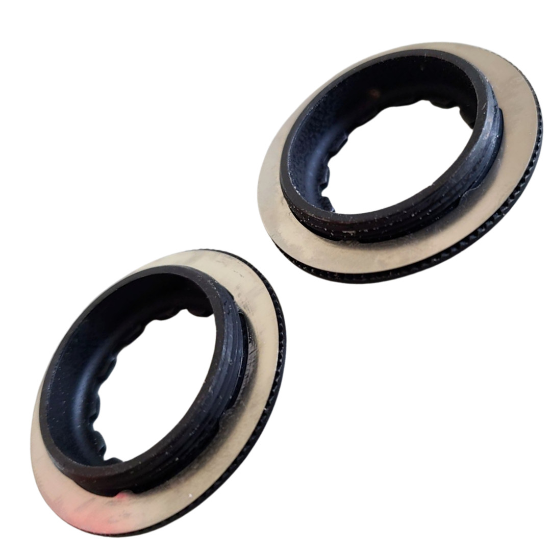 Shimano Centerlock Disc Brake Rotor Lock Ring Black MTB ROAD 2PCS MTB Fit Sram