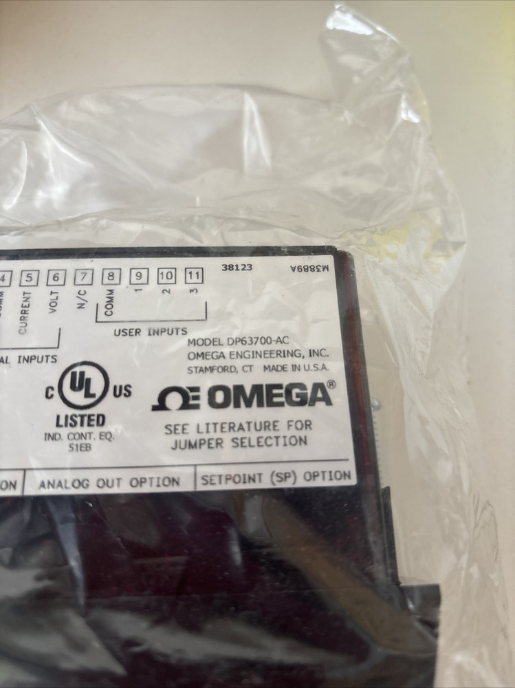 Omega digital panel meter