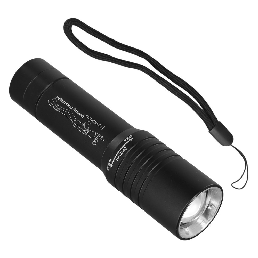 Scube Diving Flashlight 1200LM Waterproof Torch for Underwater Exploration