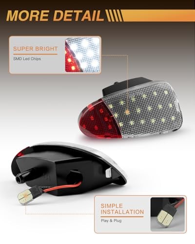 LED Interior Door Panel Courtesy Light Compatible with LED Door Panel Light