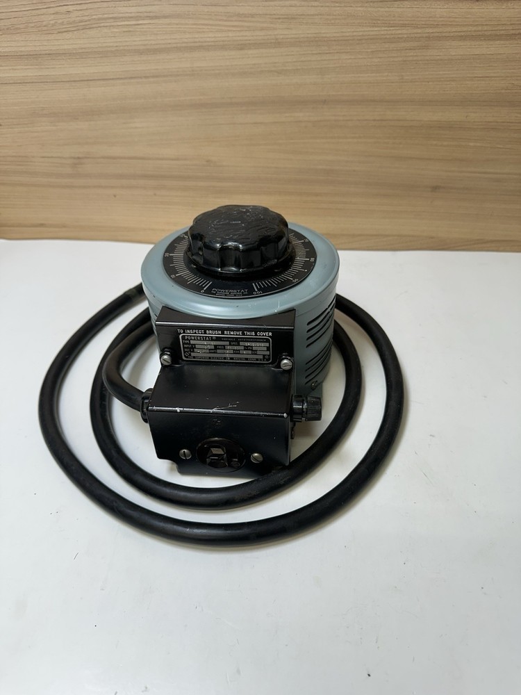 Powerstat 3PN126 Variable Autotransformer 15A Output 0-140V