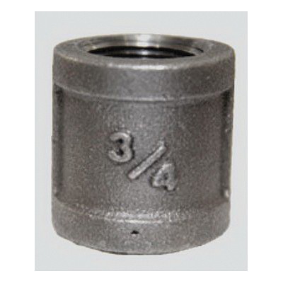 NDL Industries 1/2" Black Iron Pipe Coupling  MPN BP-COUPLING