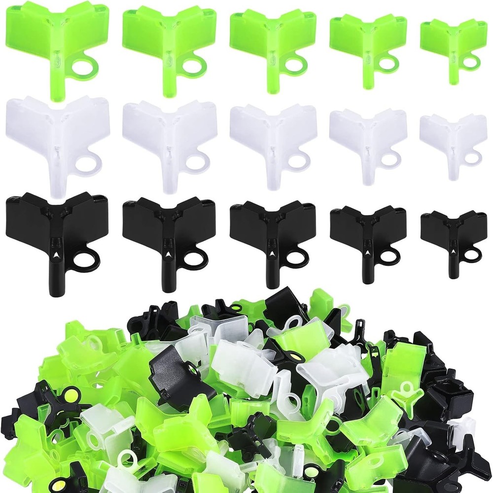300 Pcs Treble Hook Covers Assorted Sizes Fishing Hook Protector Bonnets Guard S
