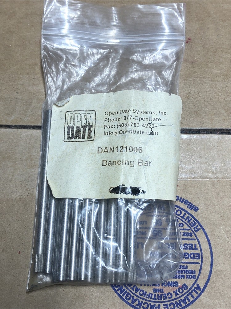 14- OPEN DATE PRINT MASTER DANCING BARS