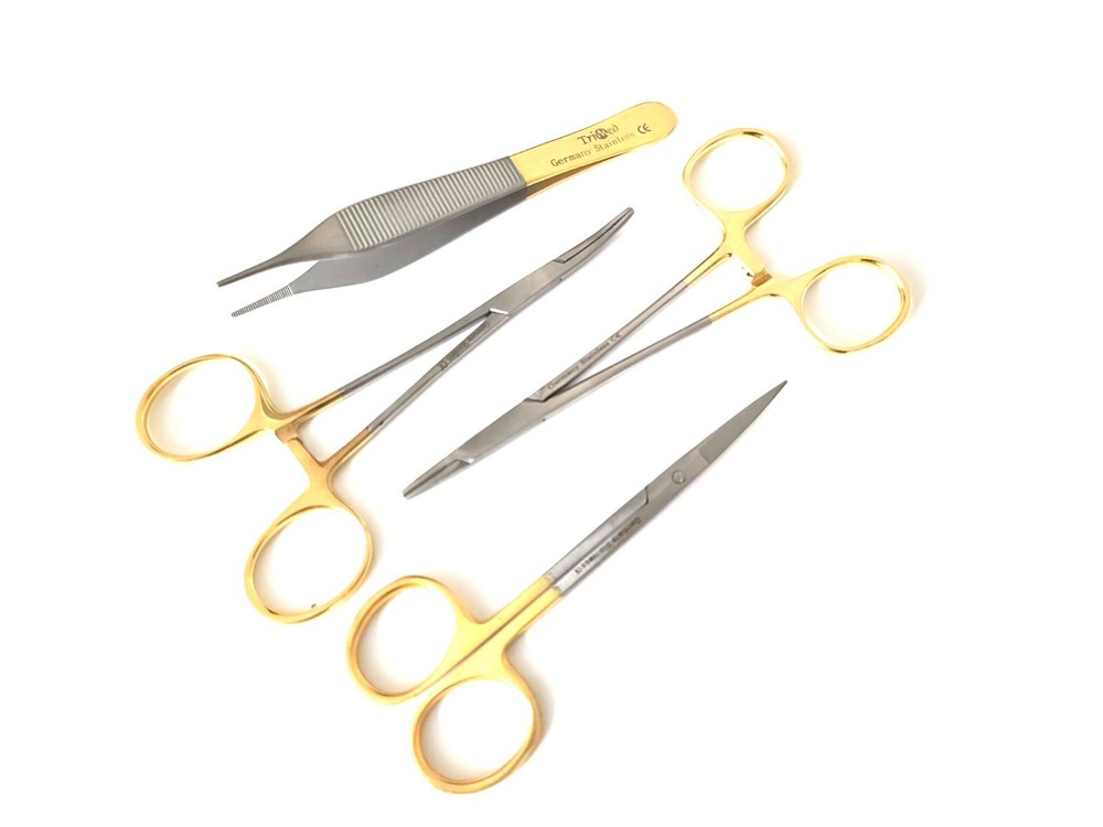 Basic Surgical Suture Kit, First Aid Set, Emergency Kit, Trauma Survival Pack