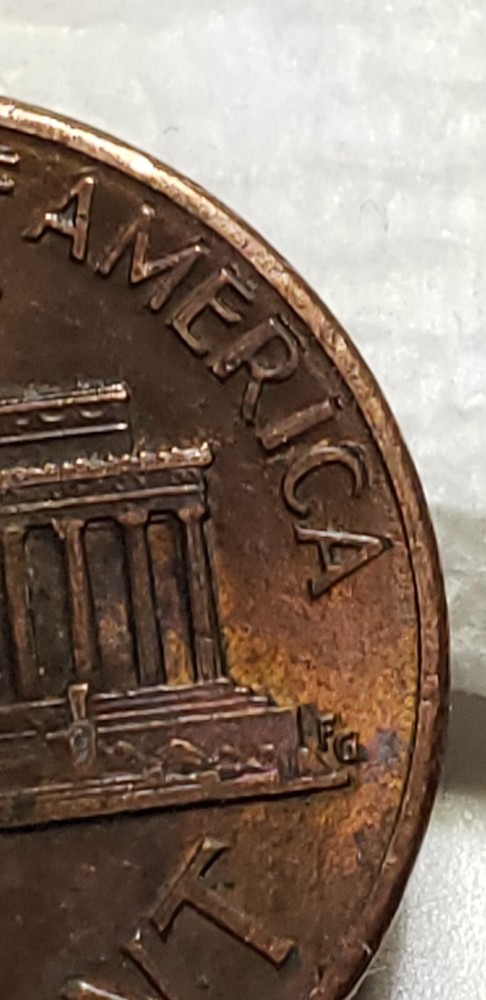 Lincoln Penny 1989 D 💥💥ERROR💥💥 OBVERSE 💯💯