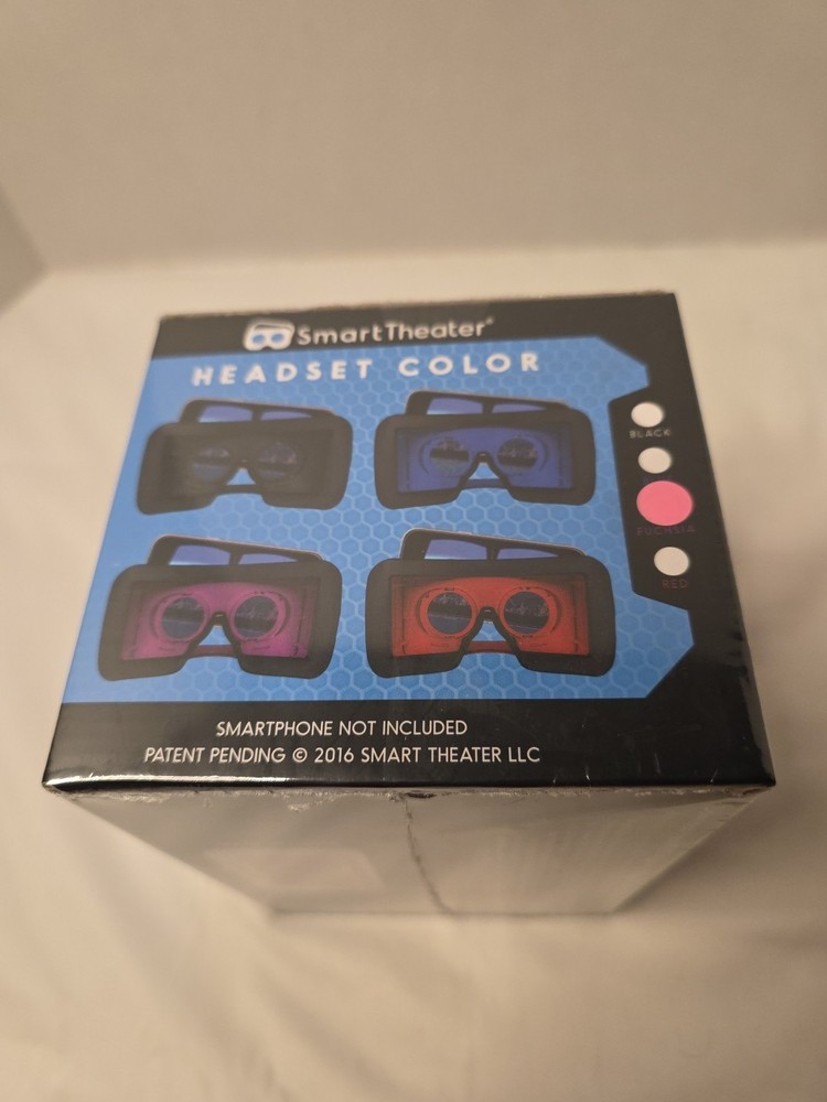 Smart Theater Virtual Reality Headset iPhone & Android Compatible Brand New