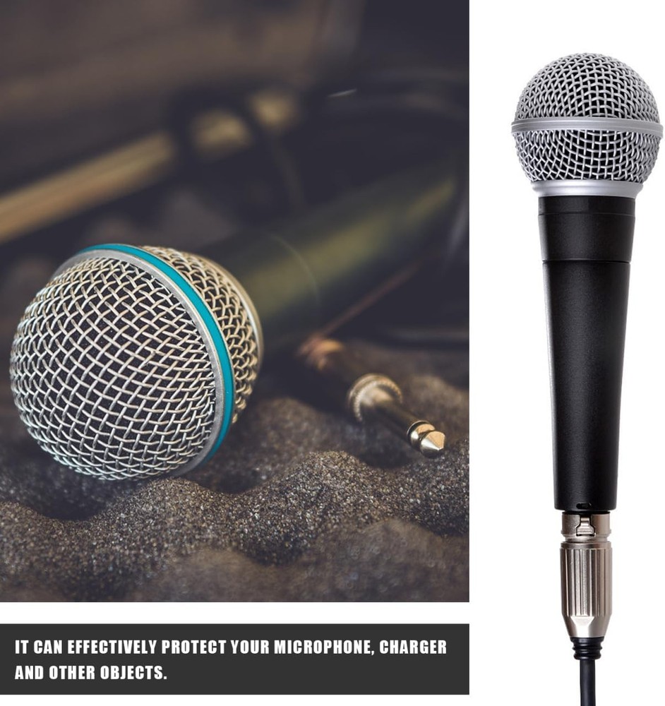 Wireless Microphone Case: Hard EVA Case for Handheld 30X14X8CM