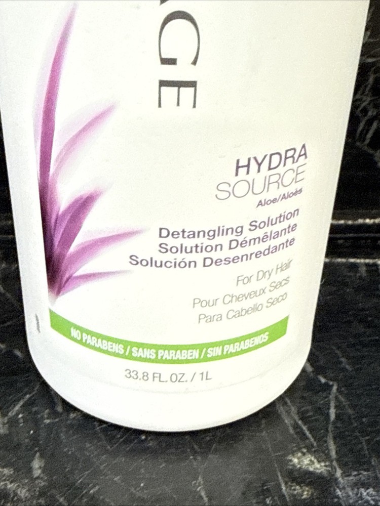 Matrix Biolage Hydra Source Detangling Solution - 33.8 fl oz NEW