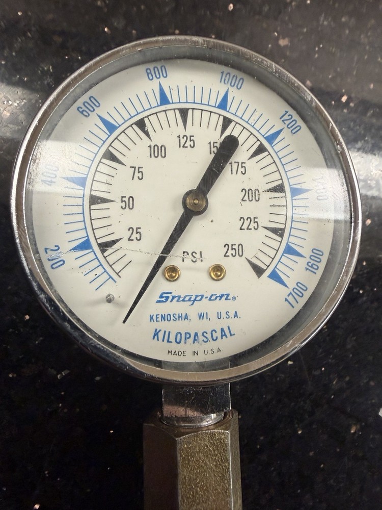 SNAP-ON MT308KB COMPRESSION GUAGE TOOL Gauge Only !!
