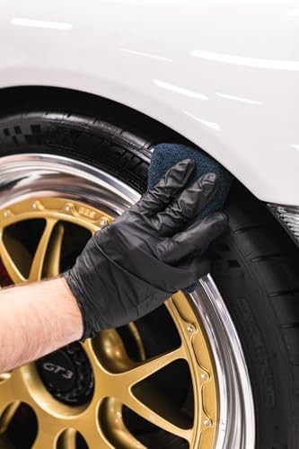 - Premium Grade Terry Microfiber Detailing 3"x5" (6 Pack) Black Terry Weave