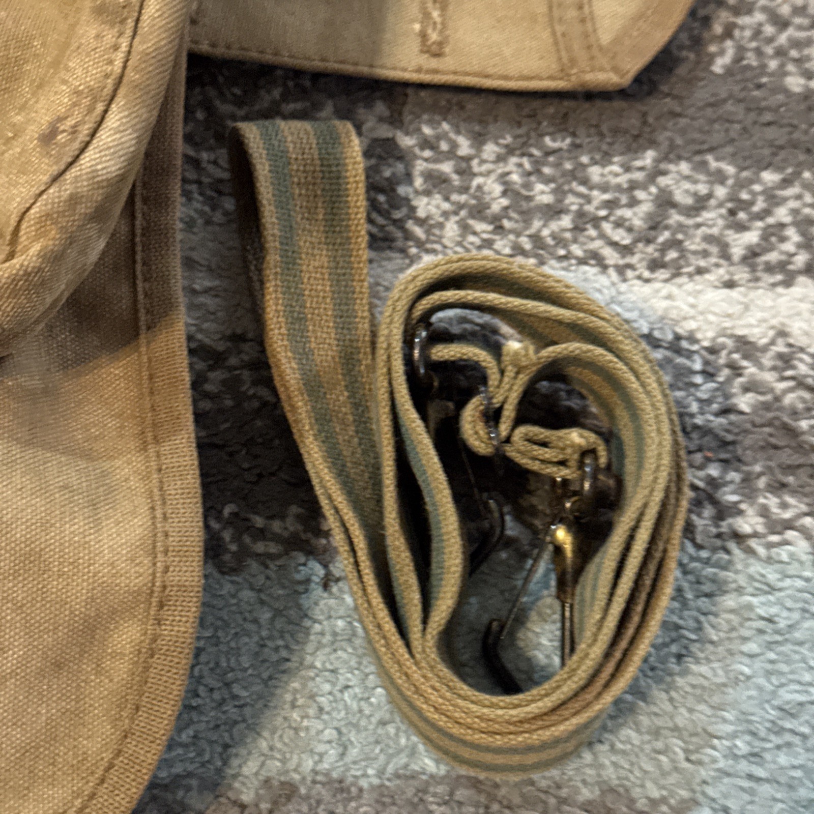 WWI U.S. Army Infantry Haversack Backpack 1917 Original RIA1917