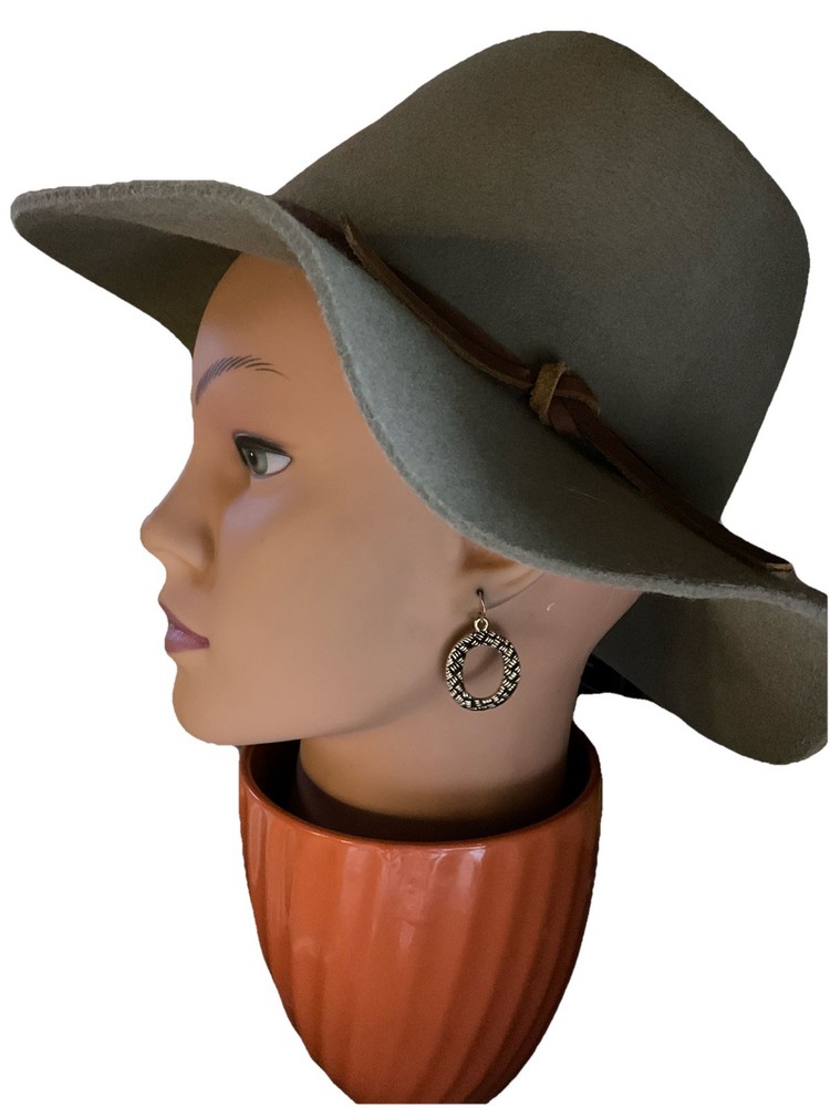 Barse Woven Loop Earrings- Bronze- NWT