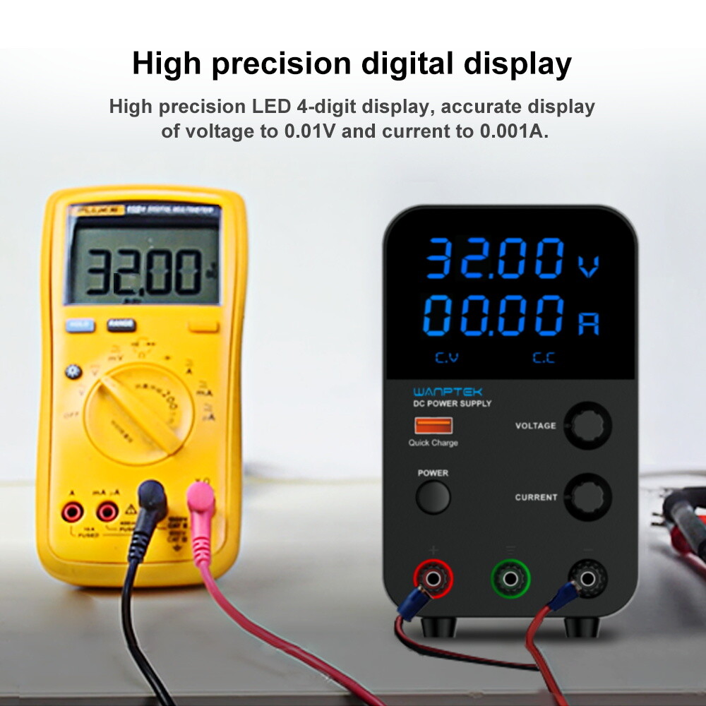 30V 10A Laboratory adjustable DC power supply Variable LCD display precision