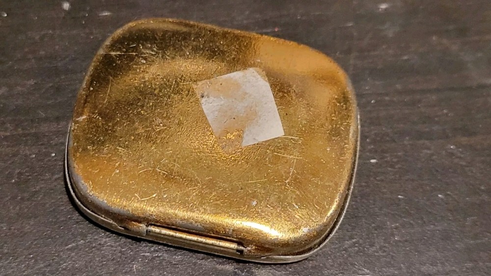 Aegir Gramophone phonograph needle Tin - Empty