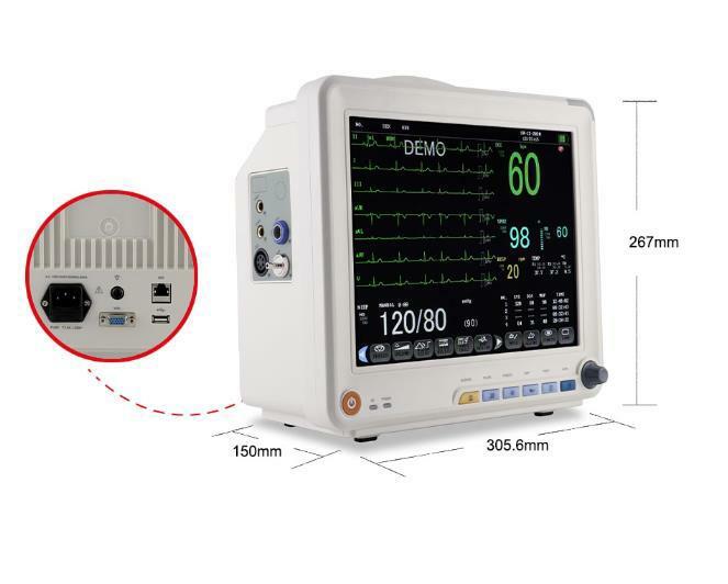 6Pin SpO2 Sensor Probe Cable For LE PM12B PM12D PM12F PM12H PM15B PM80B PM80D