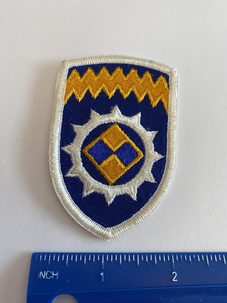 US Army Alaska Support Command Patch Full Color Patch INV5453