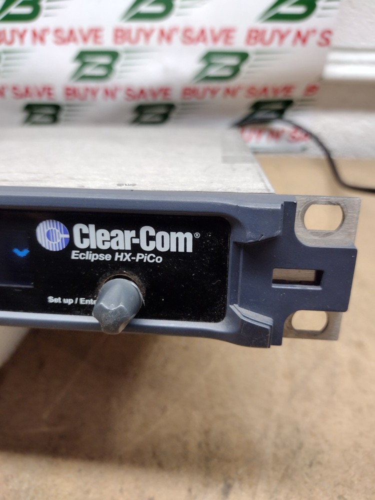 Clear-Com Eclipse HX-PiCo Digital Matrix Intercom Frame w/ Power Cord - USED