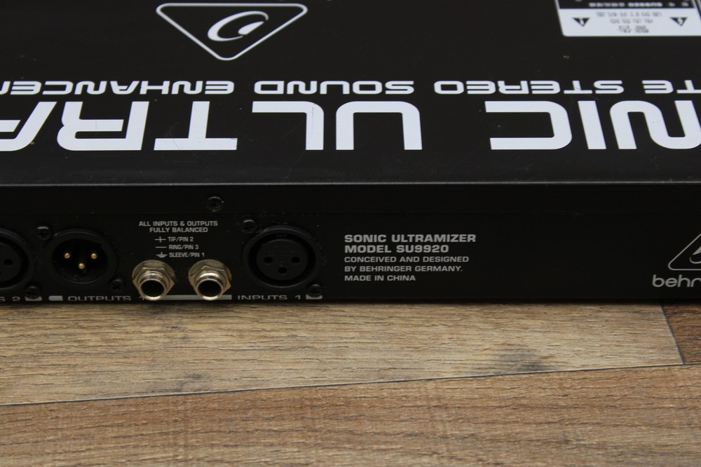 SONIC ULTRAMIZER SU9920 Ultimate Stereo Sound Enhancement Processor