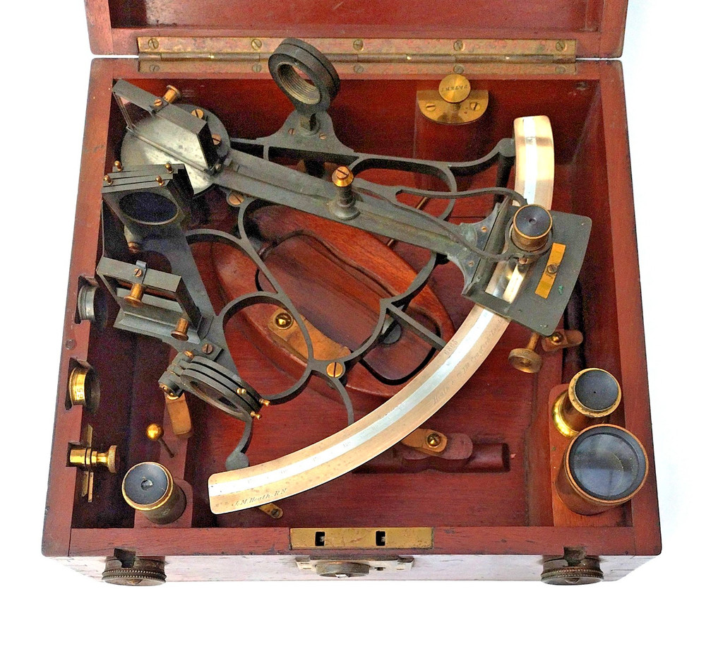 'Bell' pattern frame sextant by Heath & Co, (No 1) sextant.