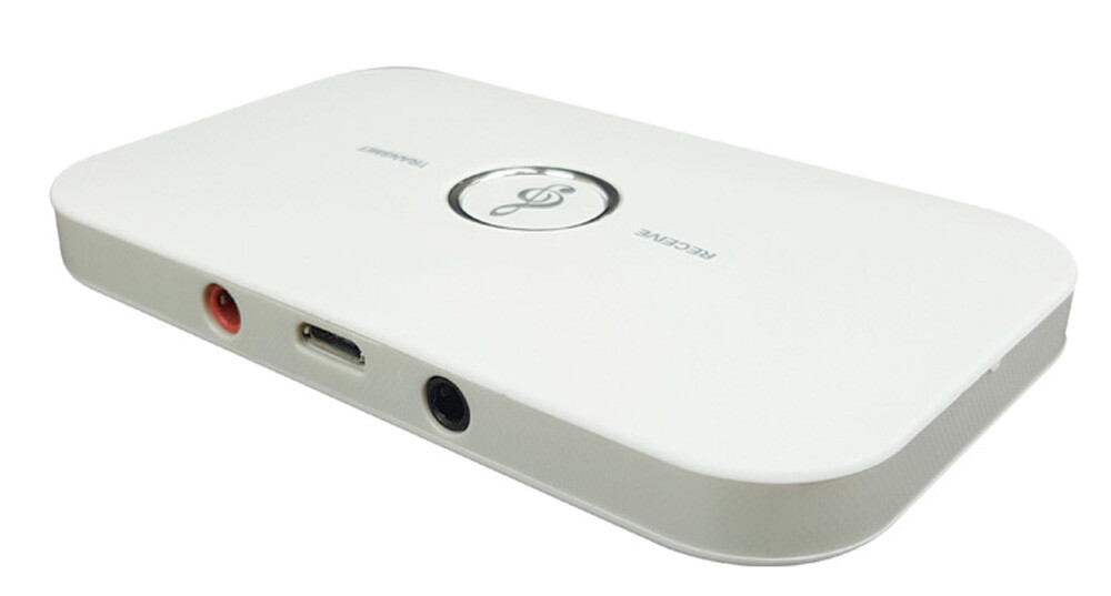 2-In-1 Bluetooth Audio Adapter For TV PC Smart Phone Tablet Speaker Headphone