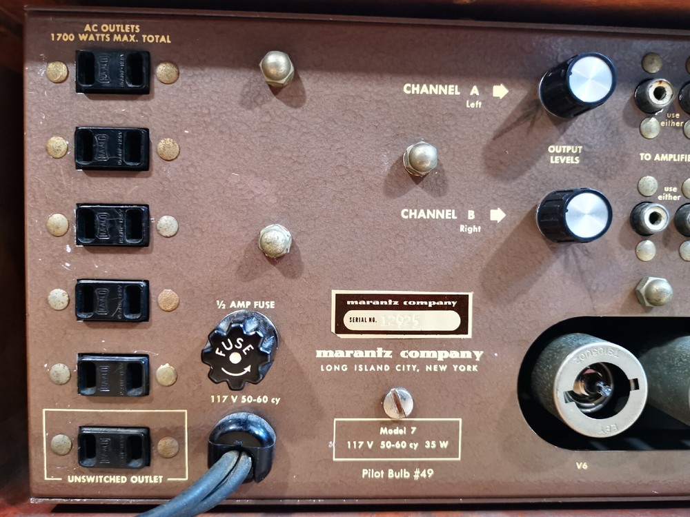 Original Marantz 7C Serial #12925 (Serviced & Recapped)