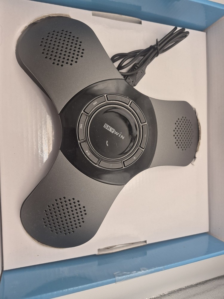 Skywin Bluetooth Conference Speaker with Microphone, Portable Wireless...