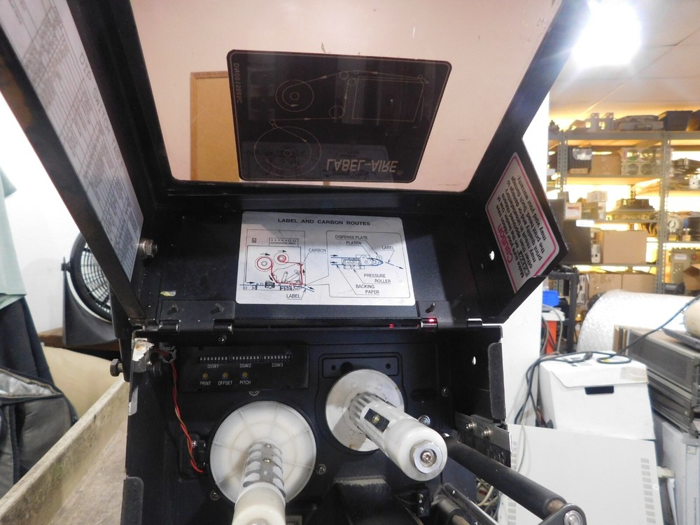 Sato (Label-Aire) Model: M-8485S Barcode Printer.