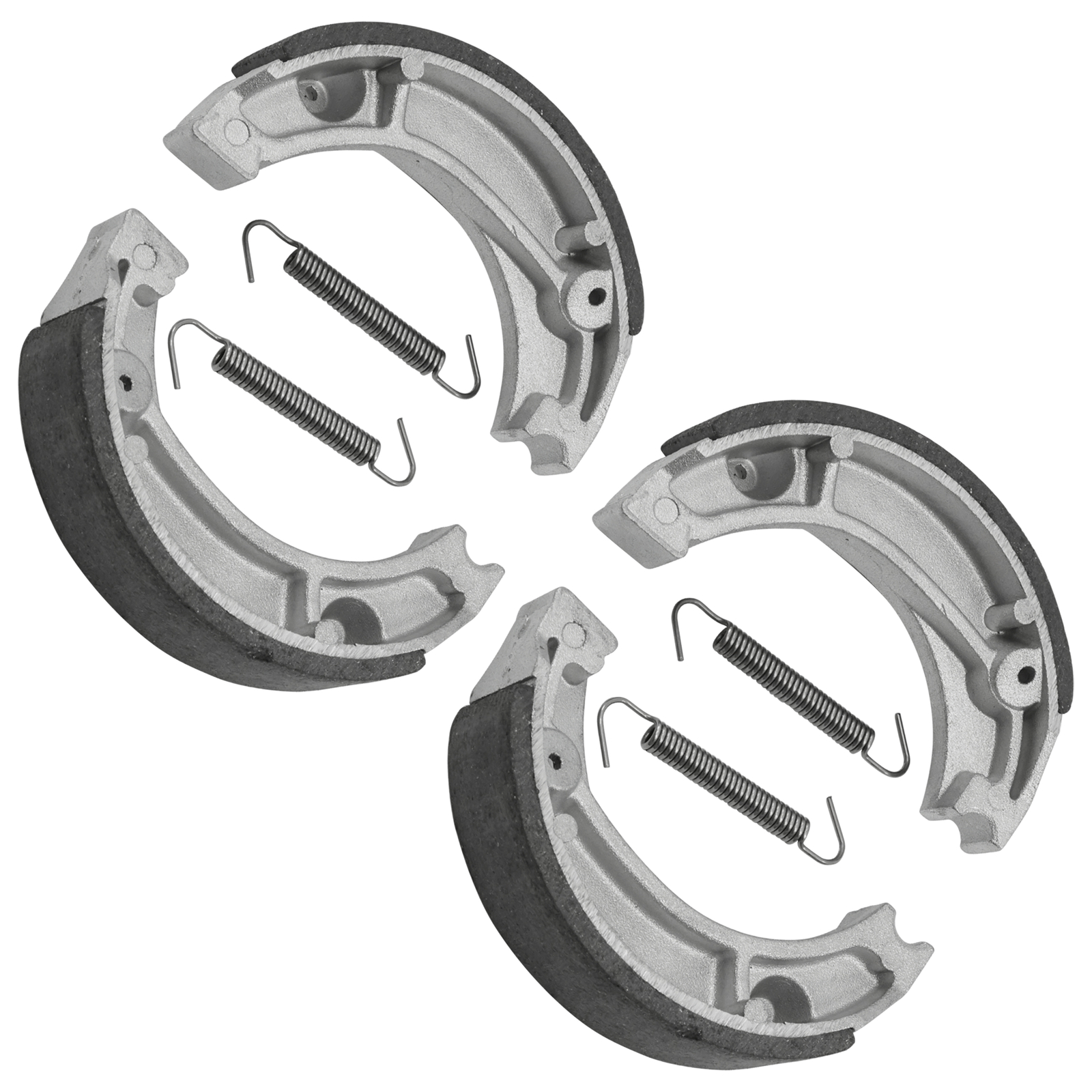 for Honda XR185 Xl185S 1979 1980 1981 1982 1983 Front & Rear Brake Shoes