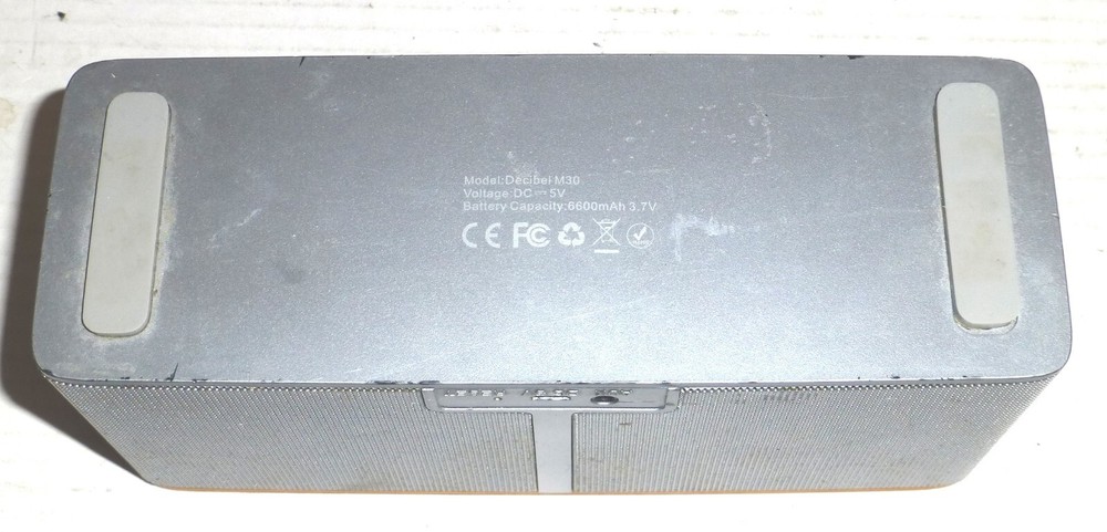 Decibel Electronics Model: M30 Portable Wireless Bluetooth Speaker PLEASE READ