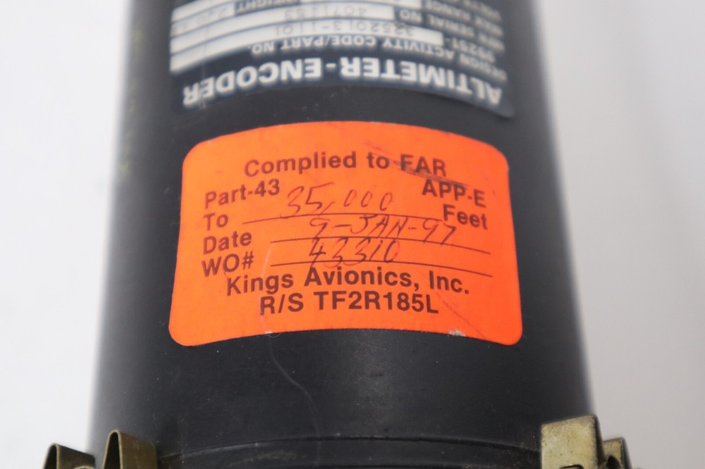 Bendix 99251-3252013-1101 Encoder Altimeter Indicator