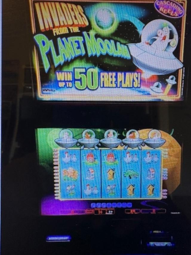 WMS BB2 INVADERS FROM PLANET MOOLAH SLOT MACHINE SOFTWARE SET GAME & OS CLASSIC