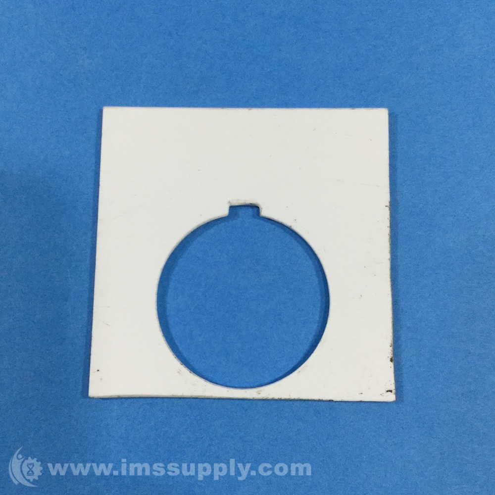 Vacuum On Off Legend Plate, Square USIP