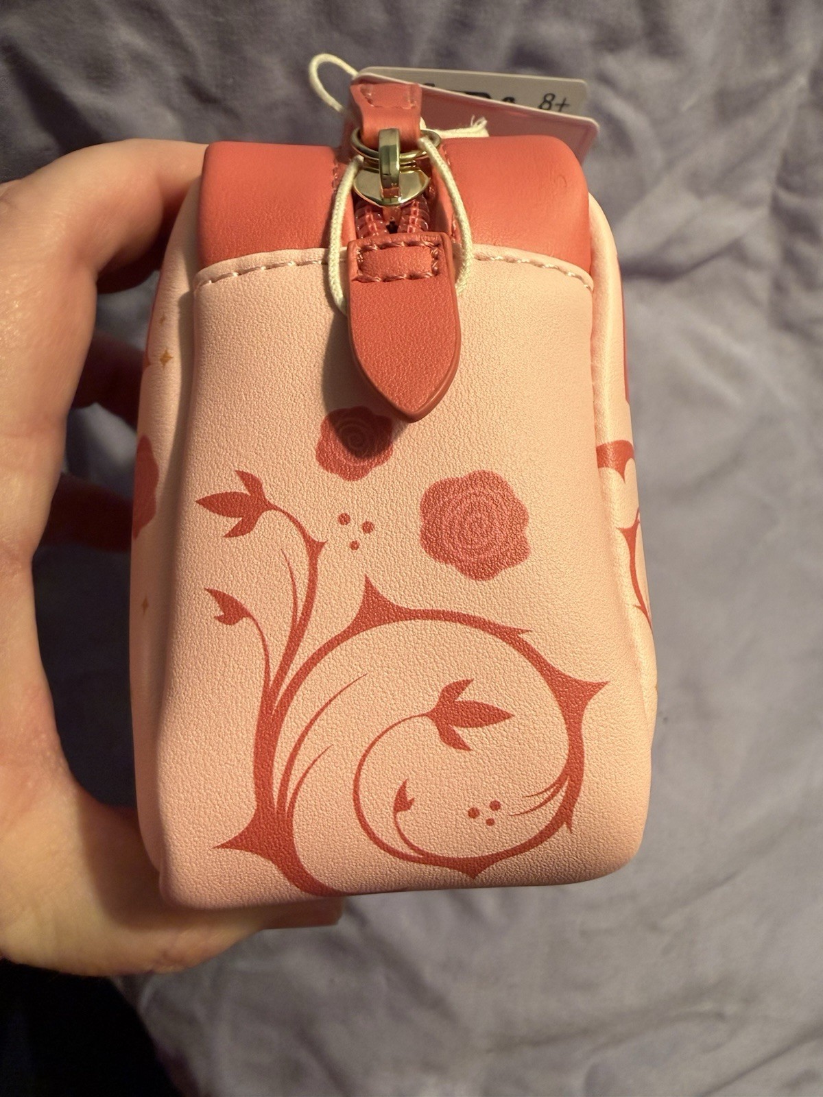 Loungefly Disney Sleeping Beauty Aurora Floral Cosmetic Bag - NEW Tags