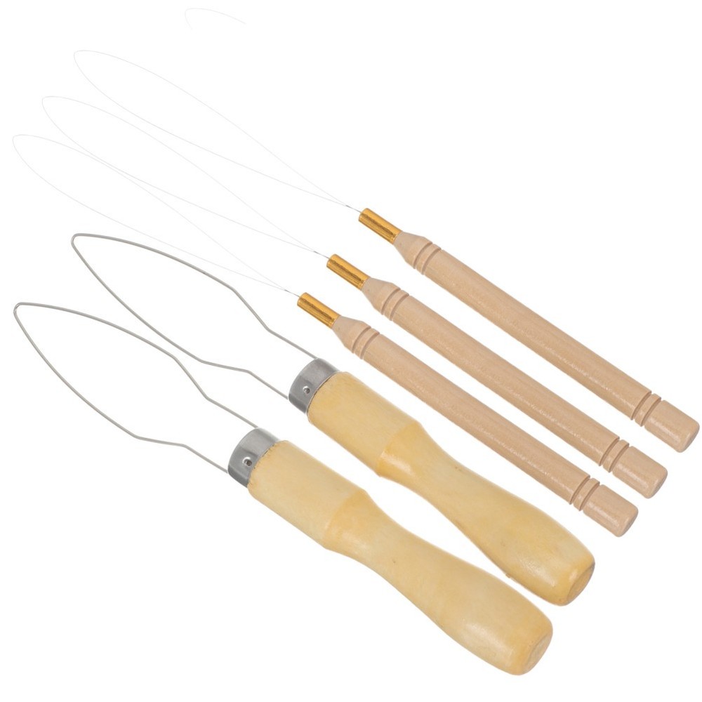 5 Pcs Wire Threader Beading Device Sewing and Embroidery Craft Tools